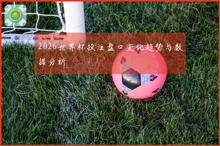 2026世界杯投注盘口变化趋势与数据分析