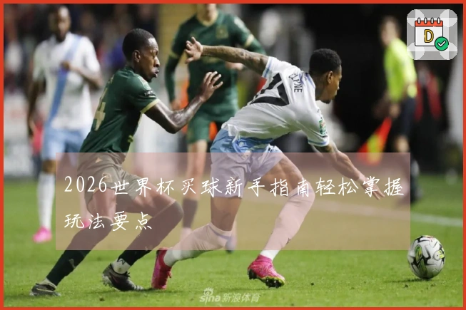 2026世界杯买球新手指南轻松掌握玩法要点